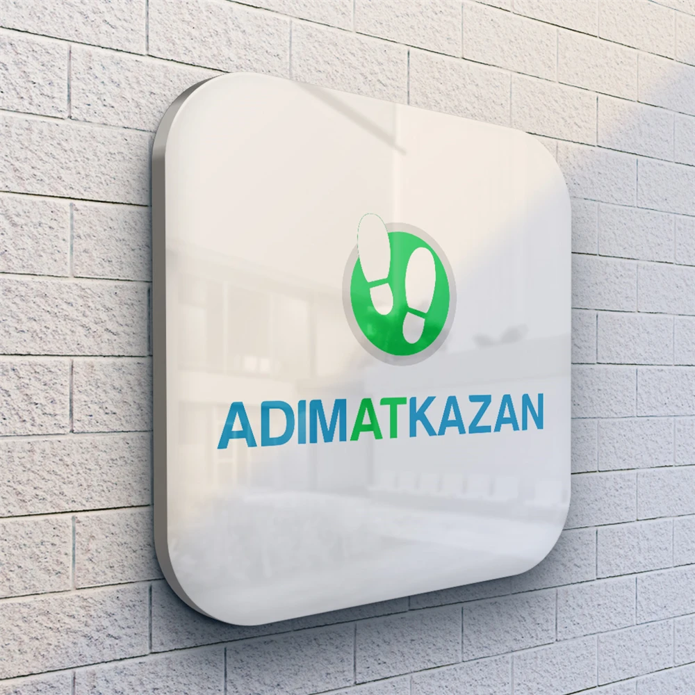 Adım At Kazan Mobile Application Logo Design