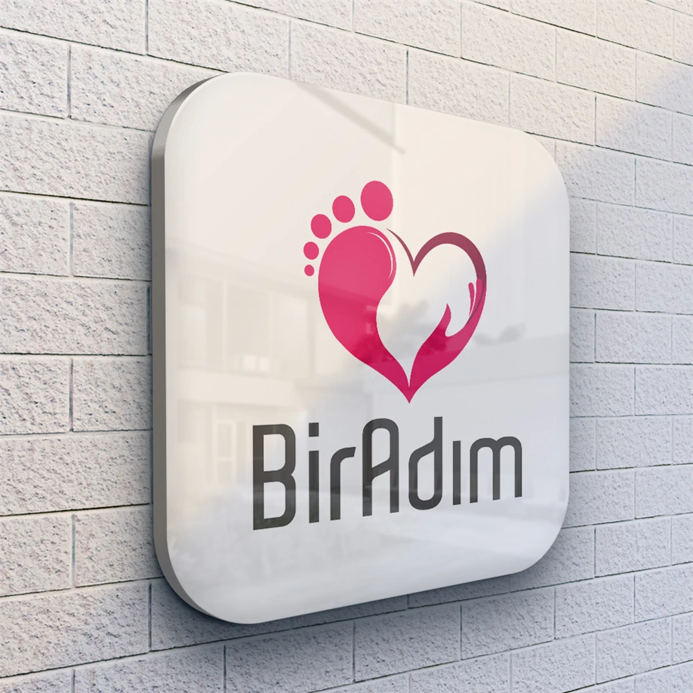 BirAdım Mobile Application Logo Design