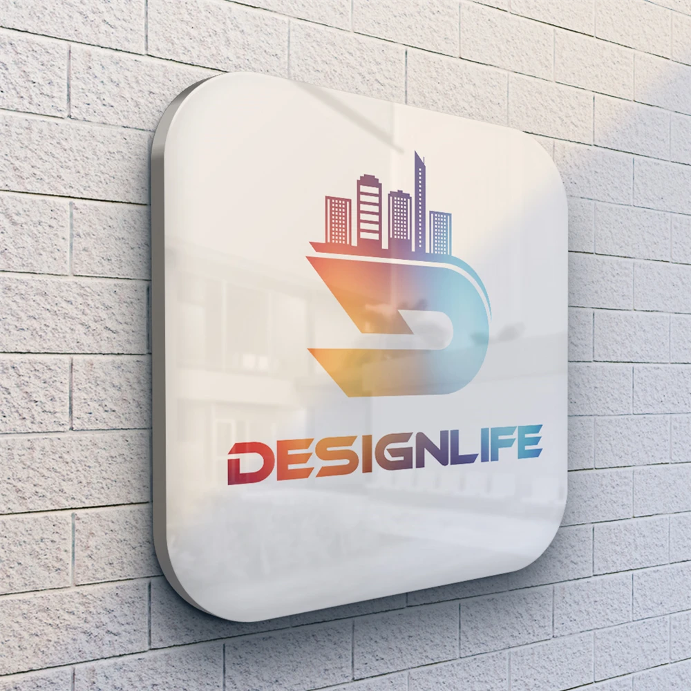 Design Life Mobile Application Logo Design